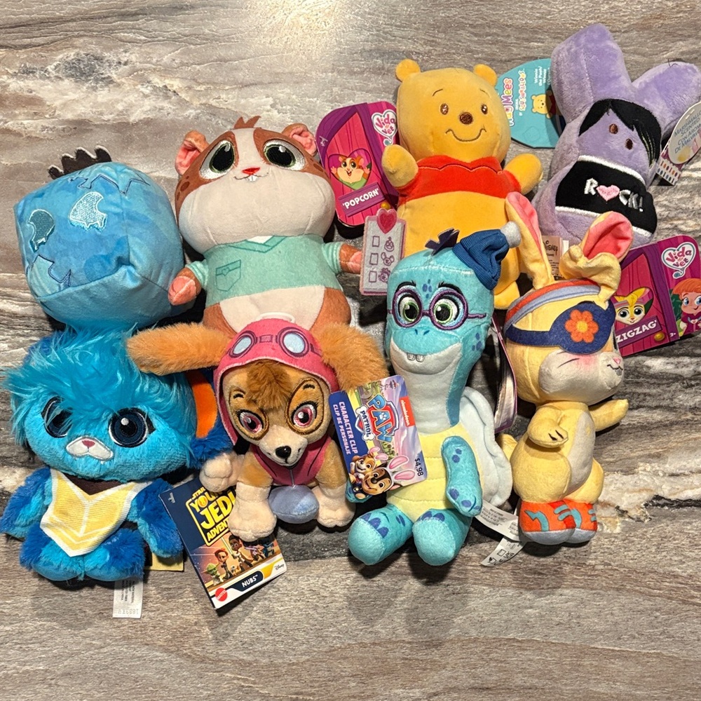 Assorted Plush Toy Set for Kids